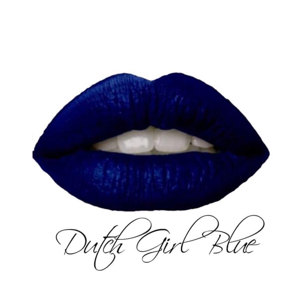 matte royal blue lipstick