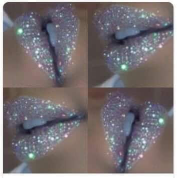 Disco Ball Silver LipGlam Glitter Lipstick